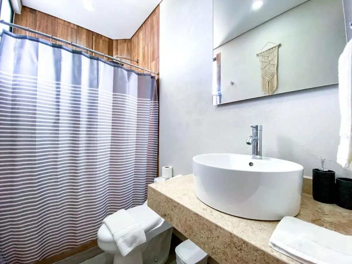 Lägenhet Shiny Studio On 5Th Ave With Pool And Gym Steps To Beach Playa del Carmen Mexiko