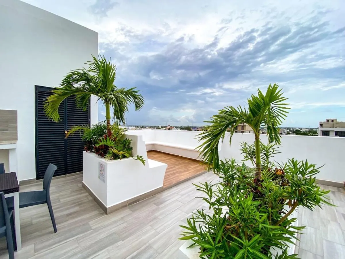 Shiny Studio On 5Th Ave With Pool And Gym Steps To Beach Playa del Carmen Messico
